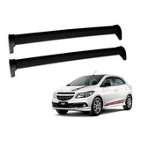 Rack De Teto Maleiro Bagageiro Chevrolet Onix 2015 Preto