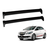 Rack De Teto Maleiro Bagageiro Chevrolet Onix 2017 Preto