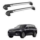 Rack De Teto Thule Wingbar Edge Volvo Xc90 Travessa Prata