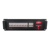 Rack Dimmer Digital Dmx 12 Canais 4kw canal Cbi Iluminação