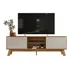 Rack Dubai Para Tv Até 70 Polegadas Nature off White
