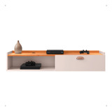 Rack Home Nicho Organizador 1 Porta Tv 32 Suspenso Parede