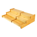 Rack Organizador Pote Bambu