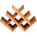 Rack P Vinho Adega Luxo Suporte Mesa Estante Bamboo Mor