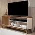 Rack Para Tv Até 55 Polegadas Malbec Wood Retrô 1 Porta