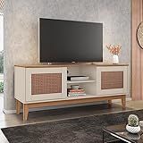 Rack Safira 2 Portas 135cm Versátile Casa D Off White-noce