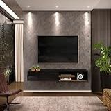 Rack Suspenso Concept 175cm Cool Home Preto Nature