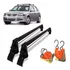 Rack Teto Bagageiro Gol 4 Portas G2 G3 G4 + 2 Cintas Catraca