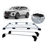Rack Teto Bagageiro Maleiro Gradeado Alumínio Tiggo 7 Pro