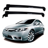 Rack Teto Civic 2006 2007 08 09 10 11 Bagageiro Eqmax Preto