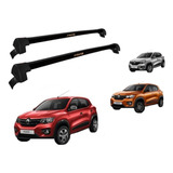 Rack Teto Para Novo Renault Kwid 4 Portas Travessa Bagageiro
