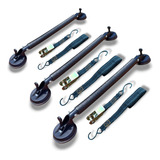 Rack Teto Ventosa Universal Escada Som Bagageiro Caiaque Uno