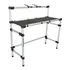 Rack Titanium Para Kit Cdjs 900 / Cdj 2000 Pioneer Com Mixer Djm 900 Nexus