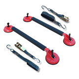 Rack Ventosa Teto Bagageiro Escada Surf Viagem Transporte