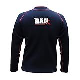 Rad Camisa Masculina De Neoprene Para Treino Para Perda De Peso, Modelador Corporal, Contorno Preto E Vermelho, Gg