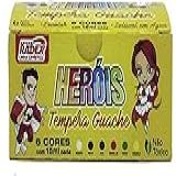 Radex TGG 15 06 Tinta Guache 015 Ml 06 Cores Estojo Multicor