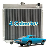 Radiador Alumínio 4 Colmeias Ford Maverick V8 302 Performanc