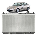 Radiador Civic 1 7 2001 2002 2003 2004 2005 Automático