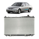 Radiador Civic 1 7 2001 2002 2003 2004 2005 Automático