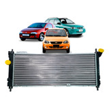 Radiador Corsa Tigra 94 95 96 97 98 99 00 01 02 Com Ar