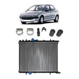 Radiador Expandido Peugeot 206 1999 Até 2009 1 0 1 4 1 6