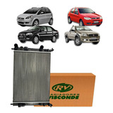 Radiador Original Fiat Idea Palio Siena Strada Com Ar
