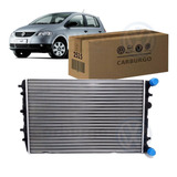 Radiador Original Volkswagen Polo Fox 1 6 8v Com Ar antigo 