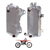 Radiador Power Mx Reforçado Honda Par Cr250r 02 04 2 Tempos