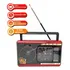 Rádio 4 Bandas Com Relógio E Lanterna Portátil Le675vm 110v/220v