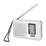 Rádio AM Fm Chip Avançado Som Espesso Claro Notícias Em Tempo Real Comutação E Audição Gratuitas Rádio De Bolso Portátil Alto Falante De Graves Grande Embutido Durável Para Viagens Ao Ar Livre