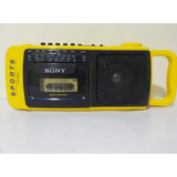 Rádio Am Fm Gravador Sony Sports Vintage Cfm I605 Fonte