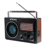 Radio Am Fm Livstar Cnn-686 11 Bandas Usb Sd Bluetooth Pilha 110v 220v Recarregavel