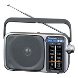 Rádio Am fm Panasonic Rf 2400d Portátil Pilas O Adaptador
