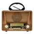 Radio Am Fm Portatil Bluetooth Retro Vintage Madeira Antigo