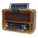 Rádio Am Fm Retrô Radinho Portátil Vintage Caixa Som Bluetoo