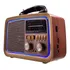Rádio Am Fm Retrô Vintage Antigo Bluetooth Pen Drive Bivolt