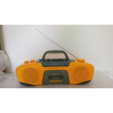 Radio Am Fm Toca Fitas Sony Cfs 902 Antigo Nao Funciona