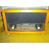 Radio Antigo caixa Madeira mesa 1 Faixa So Am transist 