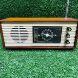Radio Antigo De Madeira Transcoil