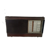 Rádio Antigo Philips Em Madeira  Sem Funcionar 06 Rl275