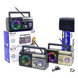 Rádio Antigo Portatil Am Fm Sw Bluethooth Usb Mp3 Retro Novo