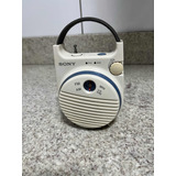 Rádio Antigo Portátil Sony Shower Mate