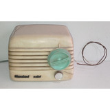 Rádio Antigo Valvulado De Baquelite Standard