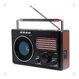 Radio Antigo Zona Rural 11 Faixas Am Fm Sw Bluetooth Usb