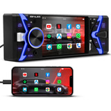 Radio Automotivo Bluetooth 1 Din Lcd