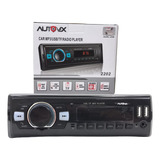 Radio Automotivo Bluetooth Mp3