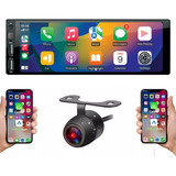 Rádio Automotivo Mp5 1 Din Tela Touch 6 86 Pol Carplay