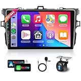 Rádio Automotivo Para Toyota Corolla 2009 2013 2G 64G Android 13 Estéreo Com CarPlay Sem Fio Android Auto Unidade De Cabeça De Tela Sensível Ao Toque De 23 Cm Navegação GPS Wi Fi Bluetooth