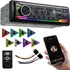 Radio Automotivo Tipo Pioner Bluetooth 2 Usb 1 Ano Garantia