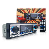 Radio Automotivo Vintage Retro